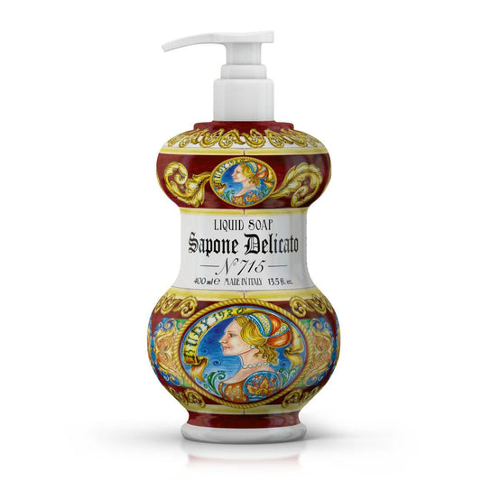 Delicate Hand & Face Soap 400 ml - N.° 715 Domina Gli Albarelli - |VESIMI Design| Luxury Bathrooms and Home Decor