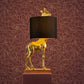 Design Table Lamp Giraffe Lucie in Black and Gold - |VESIMI Design|