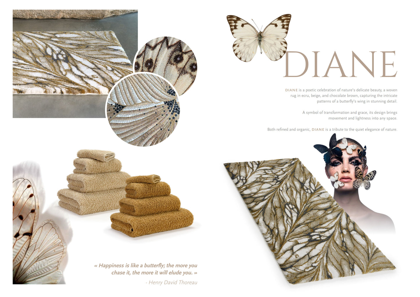 DIANE Luxury Abyss & Habidecor Egyptian Cotton Bathroom Rug