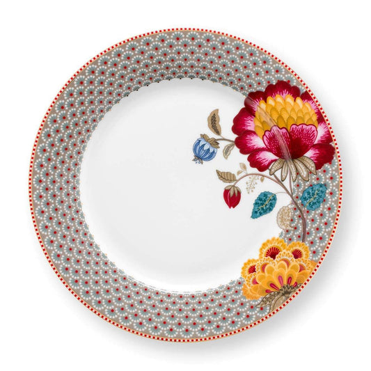 Blooming Tales Khaki Dinner Plate  26.5cm - Pip Studio