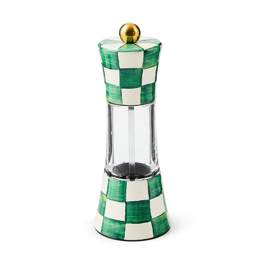 Emerald Check Grinder by MacKenzie-Childs