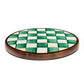 Emerald Check Large Trivet by MacKenzie-Childs