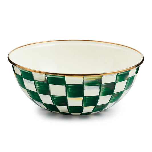 Emerald Check Medium Everyday Bowl - |VESIMI Design|