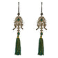 Emerald Luxe Emblem Tassels, Set of 2 - |VESIMI Design| Luxury Bathrooms and Home Decor