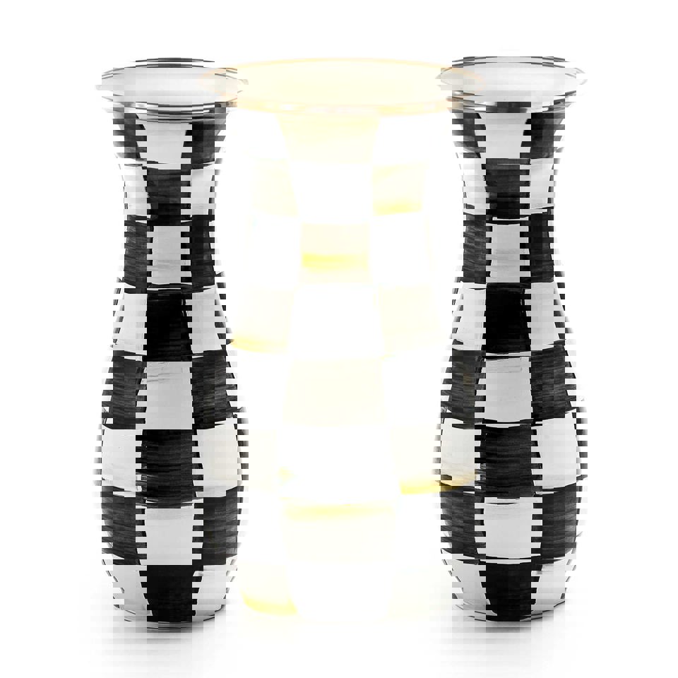 Courtly Check Tall Vase by MacKenzie-Childs