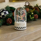 Farmhouse Deer Snow Globe