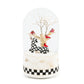 Farmhouse Deer Snow Globe