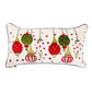 Festive Ornaments Lumbar Throw Pillow MacKenzie-Childs