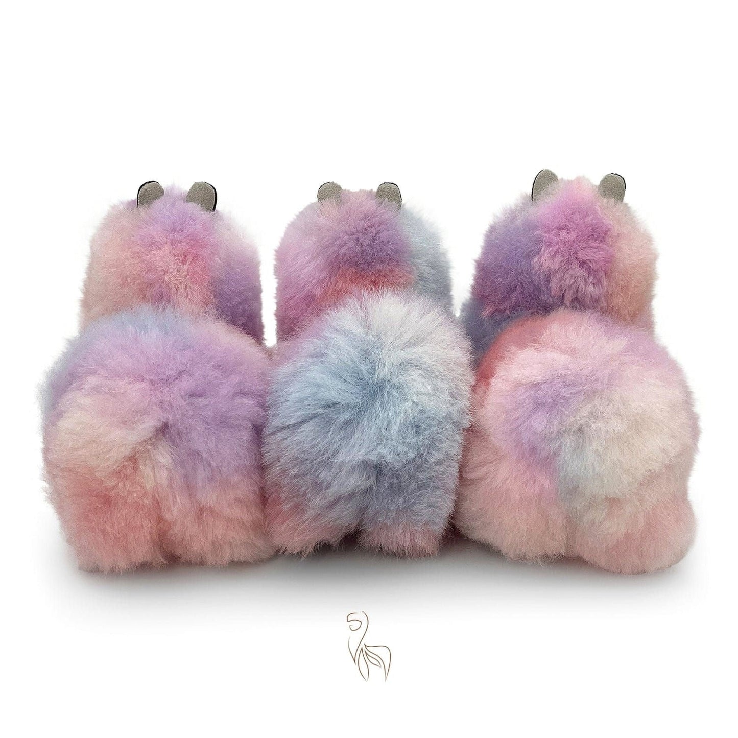 Fluffy Inkari Alpaka Galaxy - Small (23cm) - |VESIMI Design| Luxury Bathrooms and Home Decor