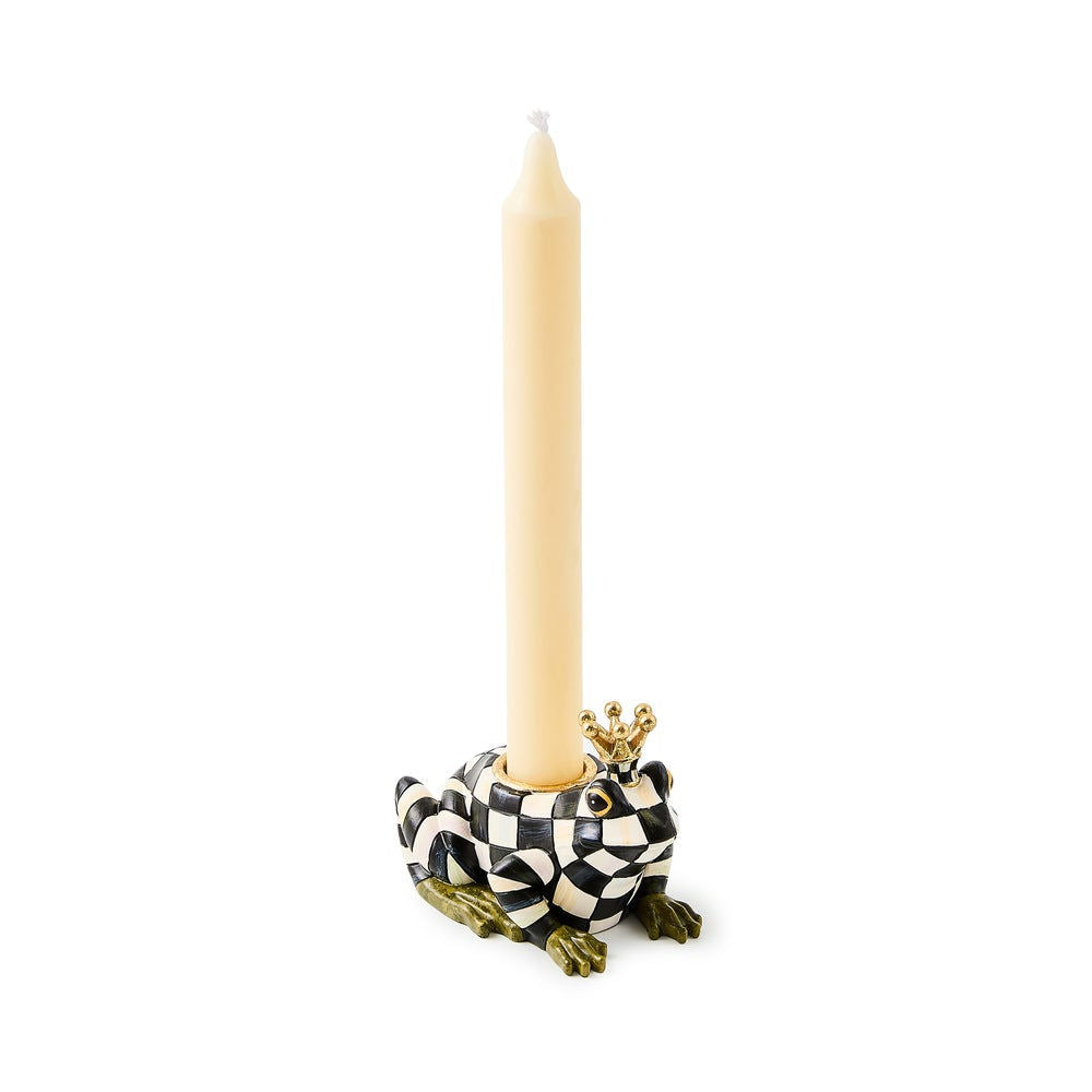Frog Prince Candle Holder MacKenzie-Childs