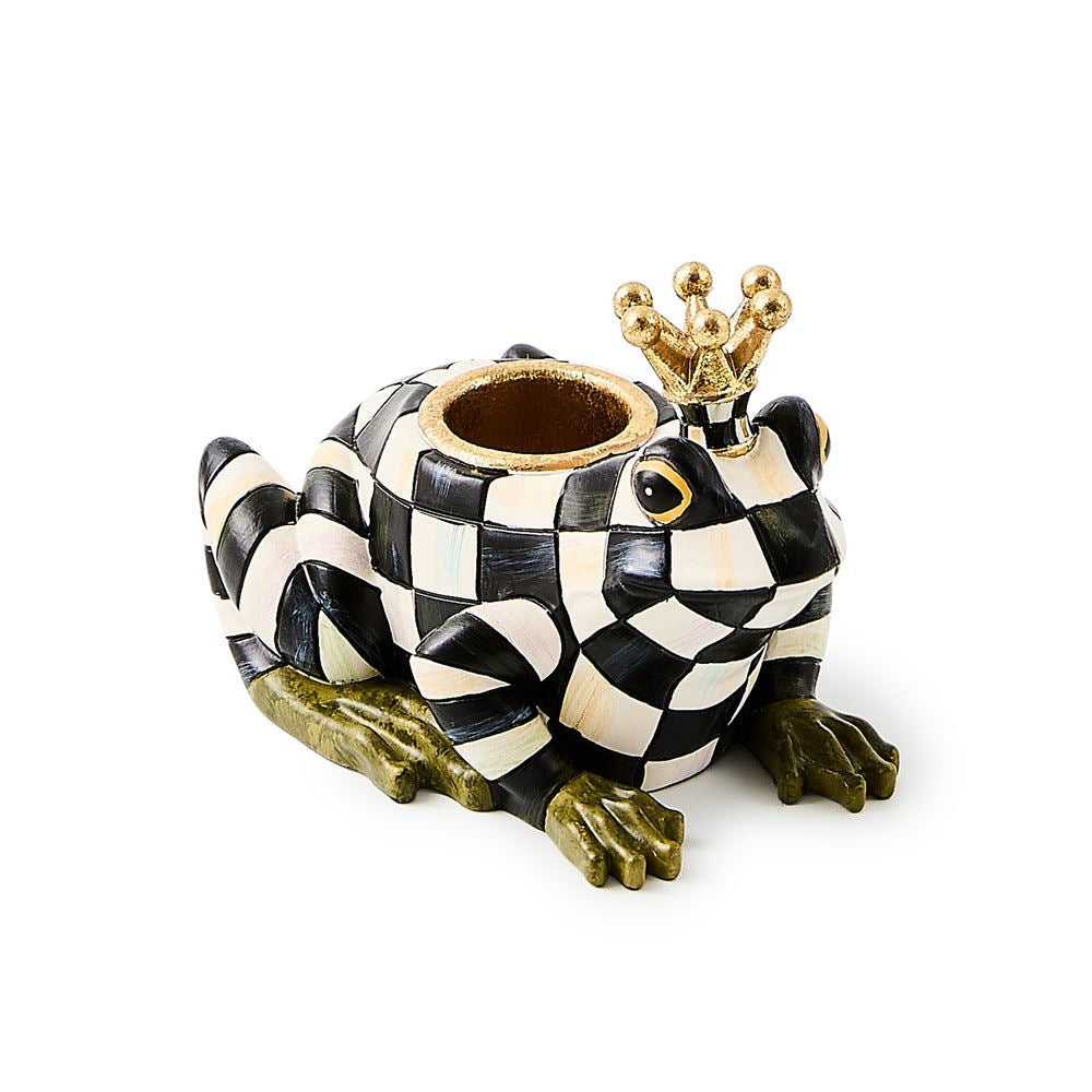 Frog Prince Candle Holder MacKenzie-Childs