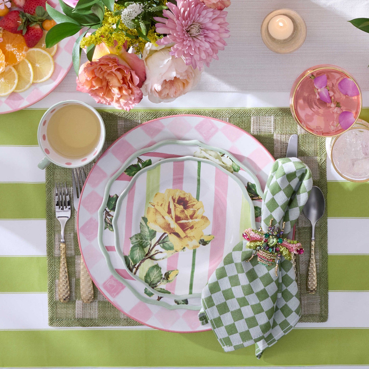 Garden Gala Dinner Plate by MacKenzie-Childs