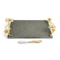 Gardenia Cheeseboard with Knife by Michael Aram