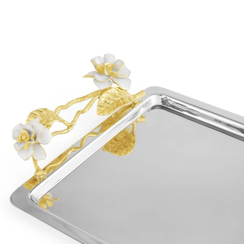 Gardenia Serving Tray by Michael Aram