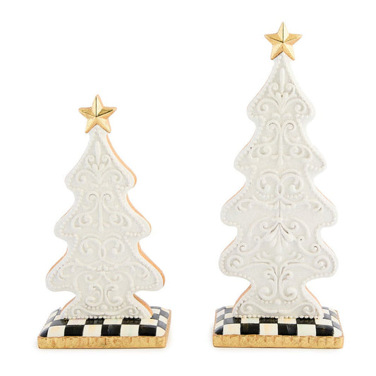 Gingerbread Small Trees, Set of 2 by MacKenzie-Childs