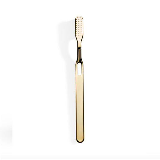 Gold 18 Kt. Toothbrush Holder by Decor Walther - |VESIMI Design| Luxury Bathrooms and Home Decor