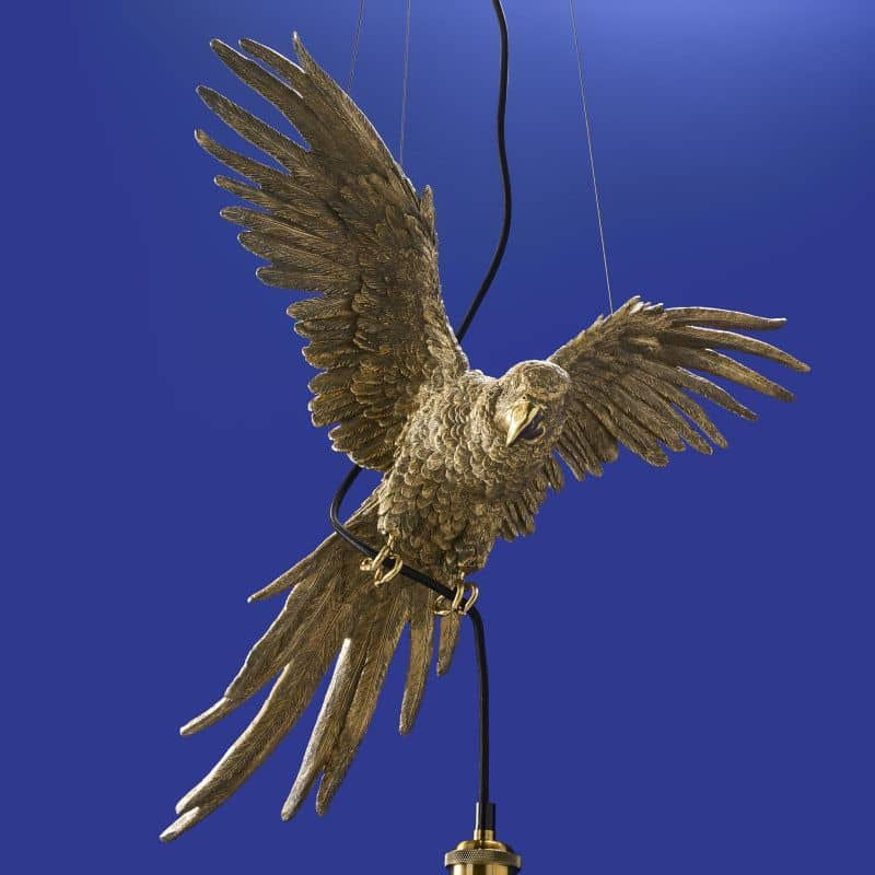 Gold Ceiling Lamp Parrot Percy