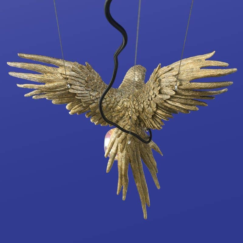 Gold Ceiling Lamp Parrot Percy