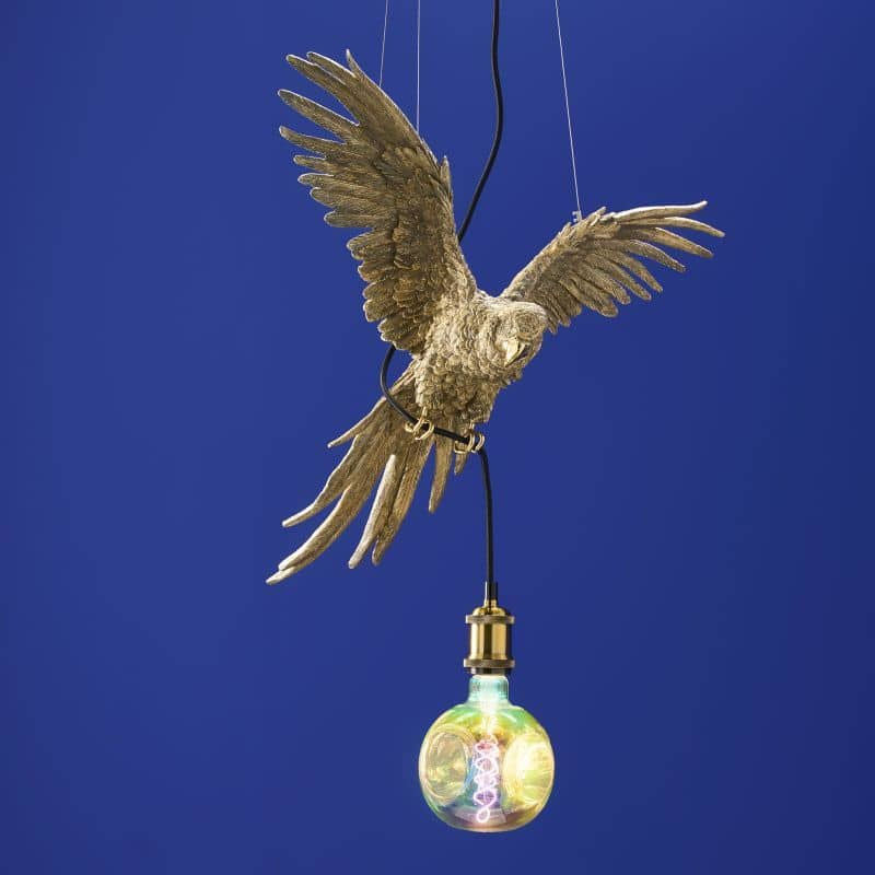 Gold Ceiling Lamp Parrot Percy