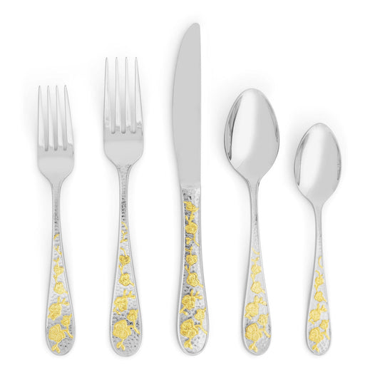 Orchid Flatware - Gold by Michael Aram