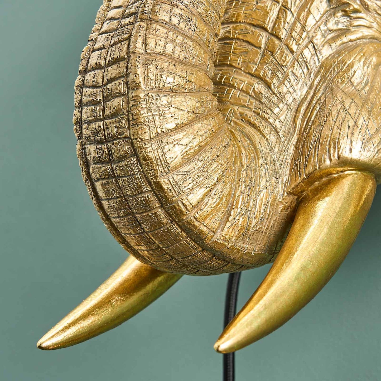 Gold Wall Lamp Elephant Jumbo - |VESIMI Design| Luxury Bathrooms and Home Decor