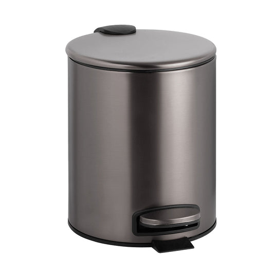 Gun Metal Room / Bathroom Pedal Bin