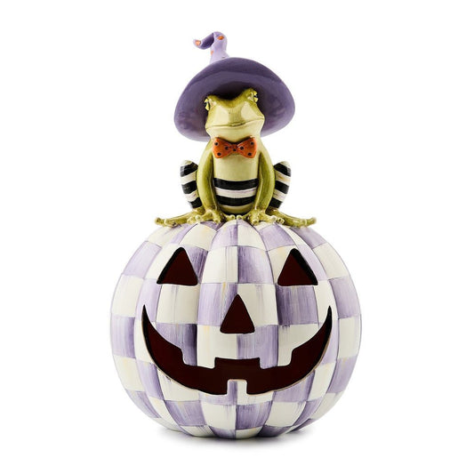 Halloween Illuminated Fergal Jack O' Lantern by MacKenzie - Childs - |VESIMI Design|