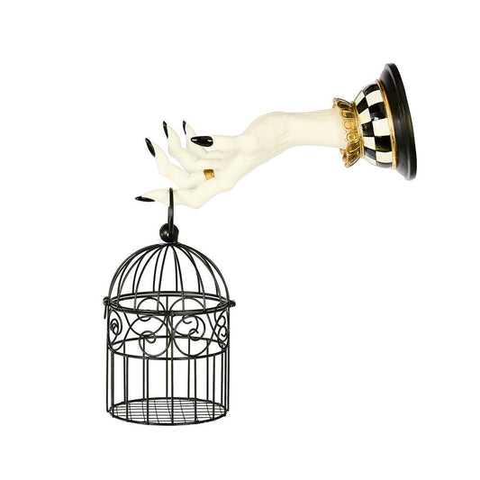 Haunted House Spooky Hand Lantern Wall Decor by MacKenzie-Childs