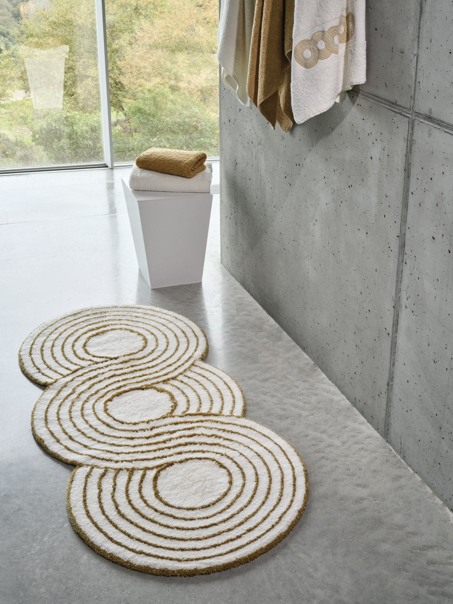 Luxury Design Egyptian Cotton Bathroom Rugs – |VESIMI Design|