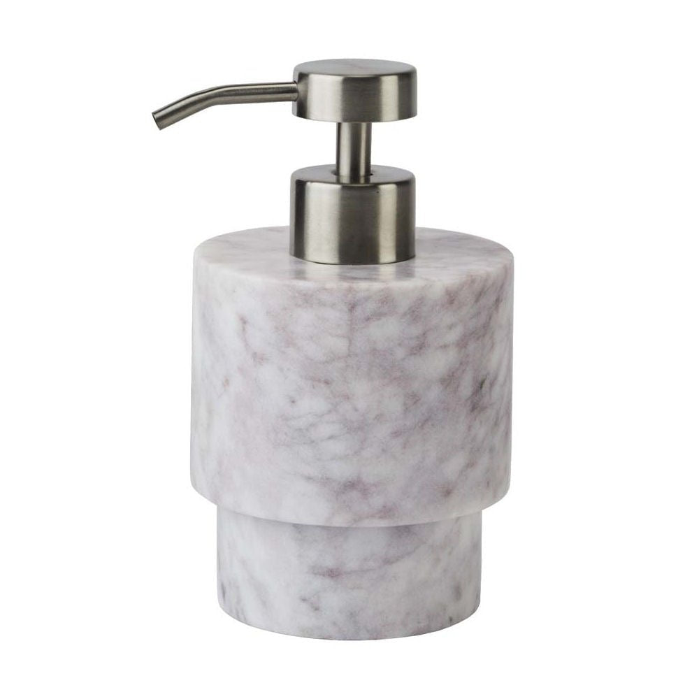 Italian Marble Luxury Bathroom Accessories - PORTO ROSY Liquid Soap Dispenser - |VESIMI Design| Luxury Bathrooms and Home Decor