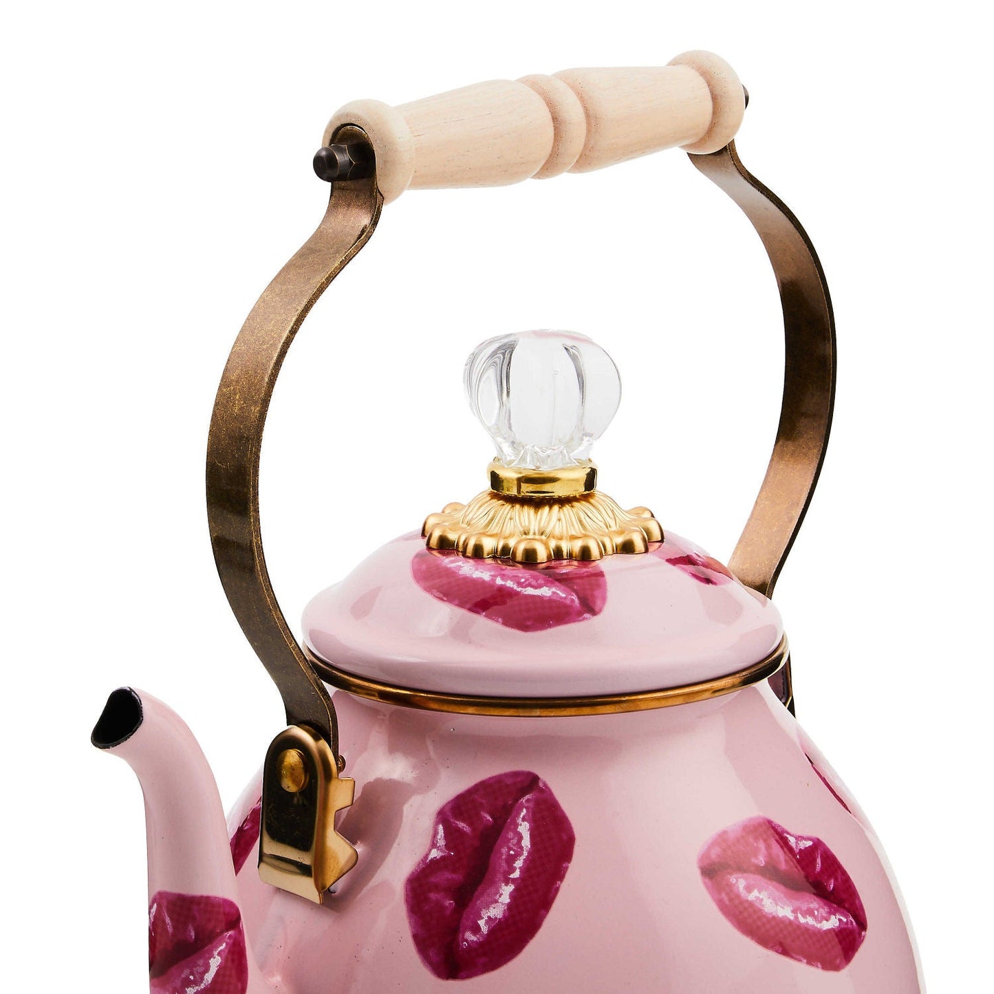 Kiss Me 2 Quart Tea Kettle - 2024 Limited Edition - |VESIMI Design| Luxury Bathrooms and Home Decor