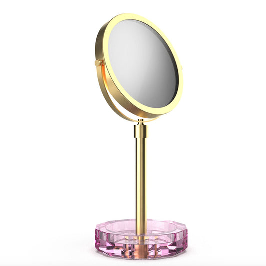 Kristall Collection Luxury Glass Mirror Pink / 5 Colors - |VESIMI Design|