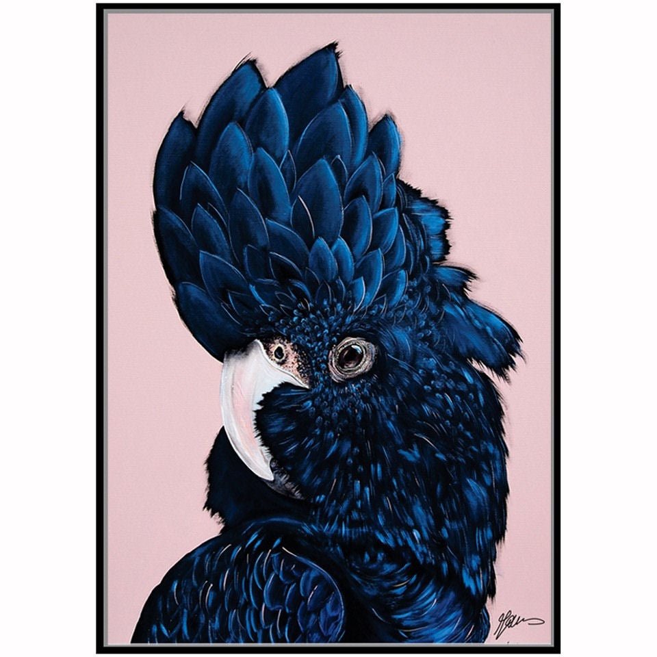 Large Blue Cockatoo Painting 142cm x 102cm - |VESIMI Design|