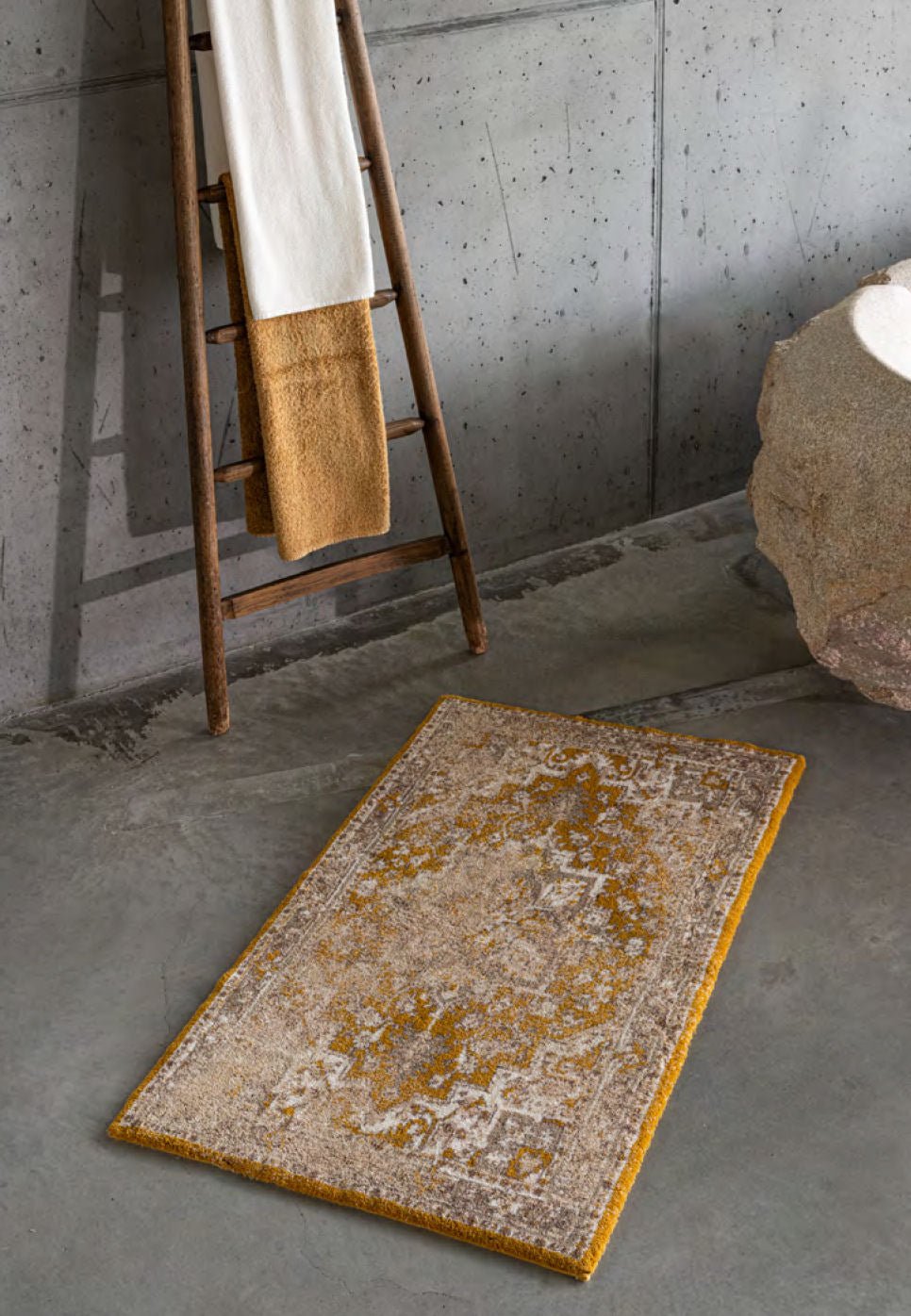 Abyss Perse Rug LIMITED EDITION Egyptian Cotton Bathroom Rug GAYA by Abyss & Habidecor ...