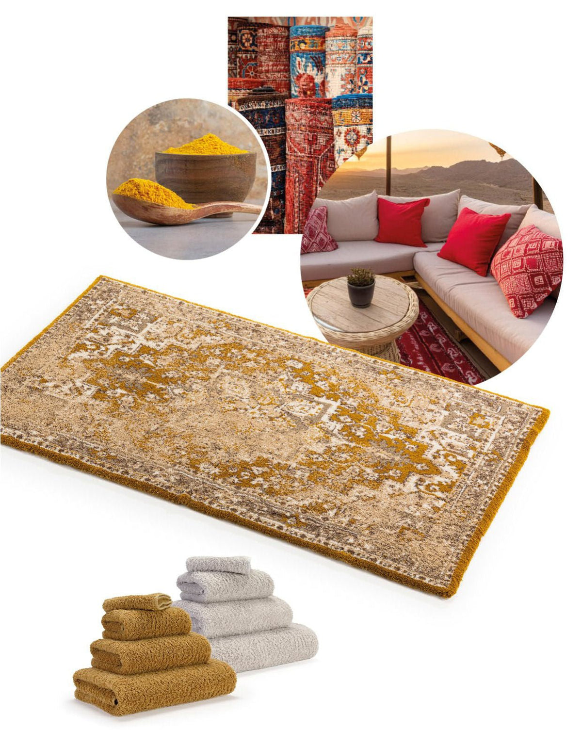 Abyss Rugs LIMITED EDITION Egyptian Cotton Bathroom Rug GAYA by Abyss & Habidecor ...