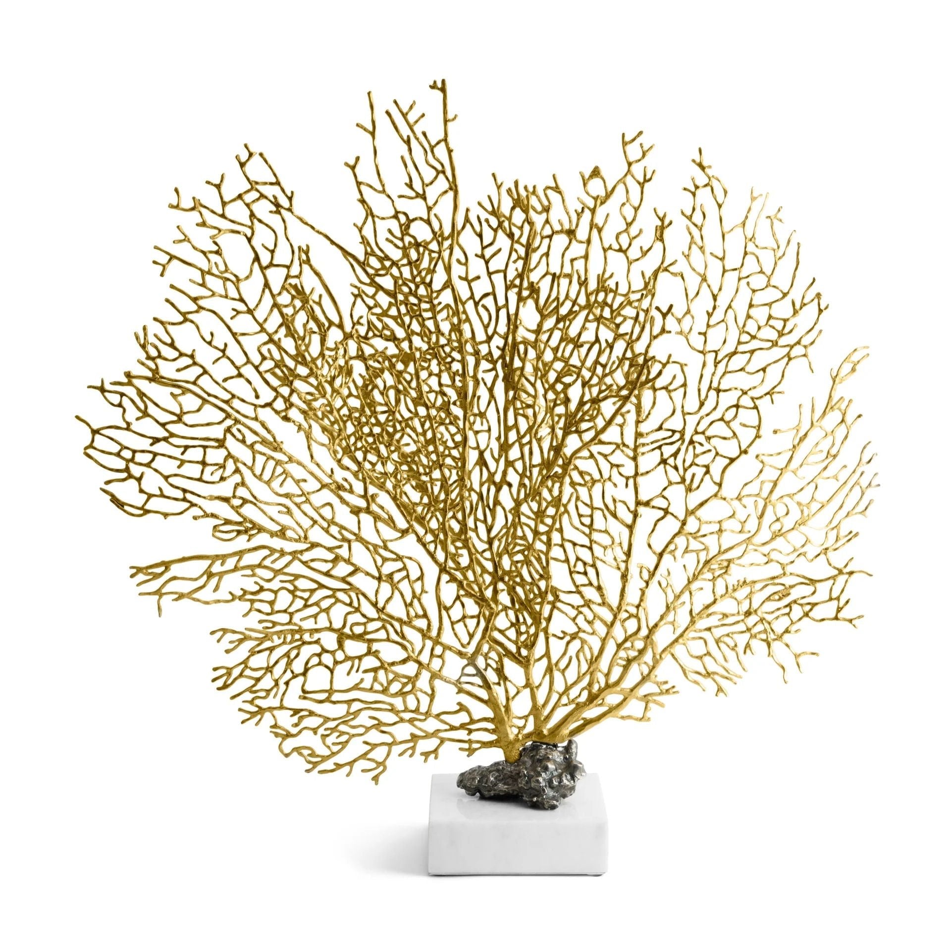 Limited Edition Fan Coral Gold by Michael Aram - |VESIMI Design| Luxury Bathrooms and Home Decor