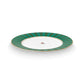 Love Birds Breakfast Plate Stripes Green 21cm - Pip Studio