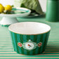 Love Birds Bowl Stripes Green 15cm - Pip Studio