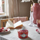Sugar Bowl Love Birds Medallion Red-Pink - Pip Studio