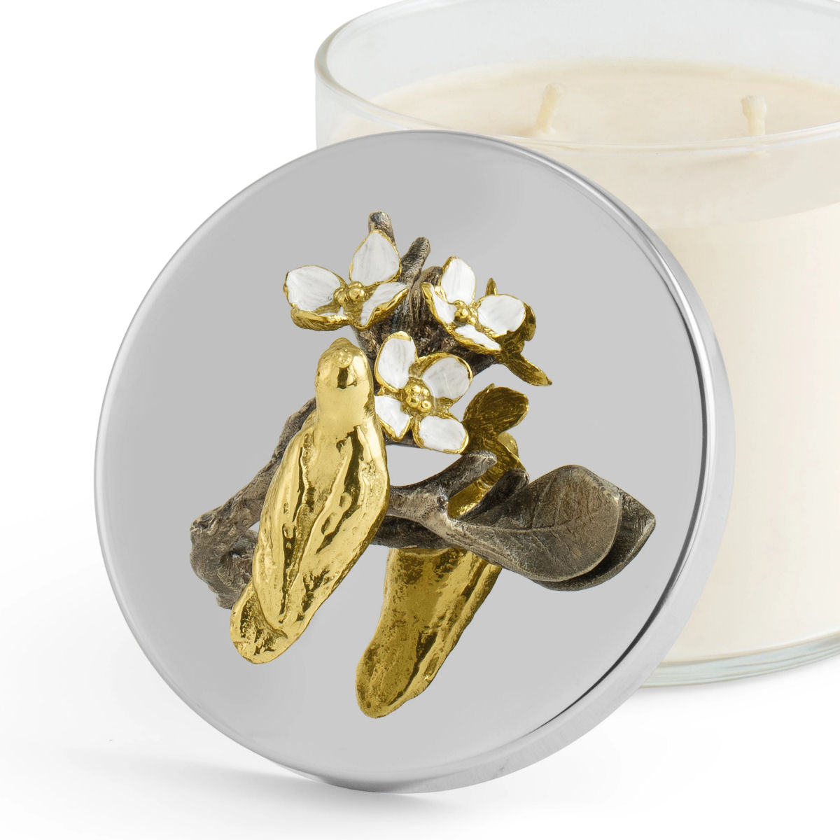 Lovebirds Candle by Michael Aram
