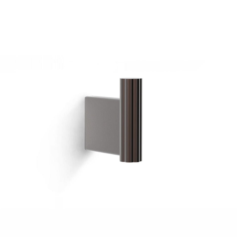 Luxury Aluminium Towel Hook Mocca Dark Brown OF.LINE Collection - |VESIMI Design|