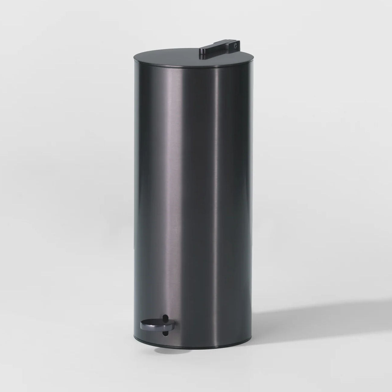 Luxury German Design Dark Gun Metal Pedal Bin by Decor Walther