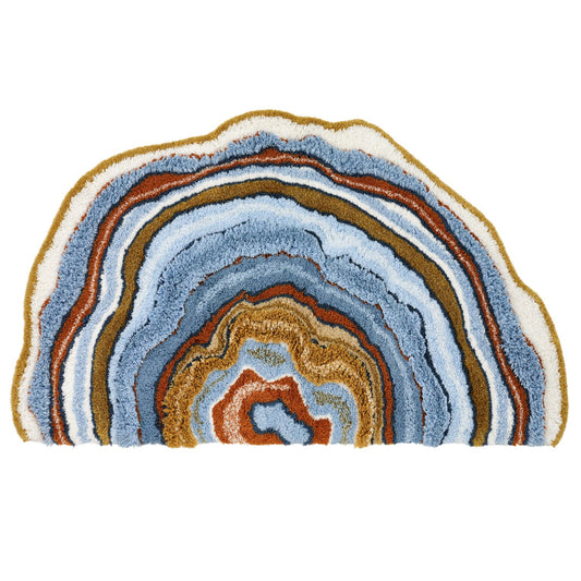 Celora Brown & Gold  Bathroom Rug by Abyss & Habidecor