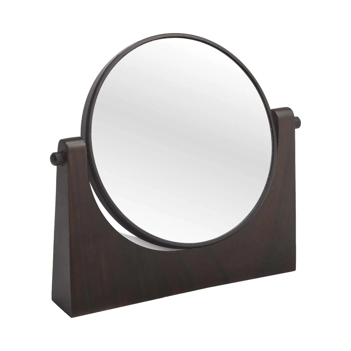 Ebony Wood Bathroom Mirror