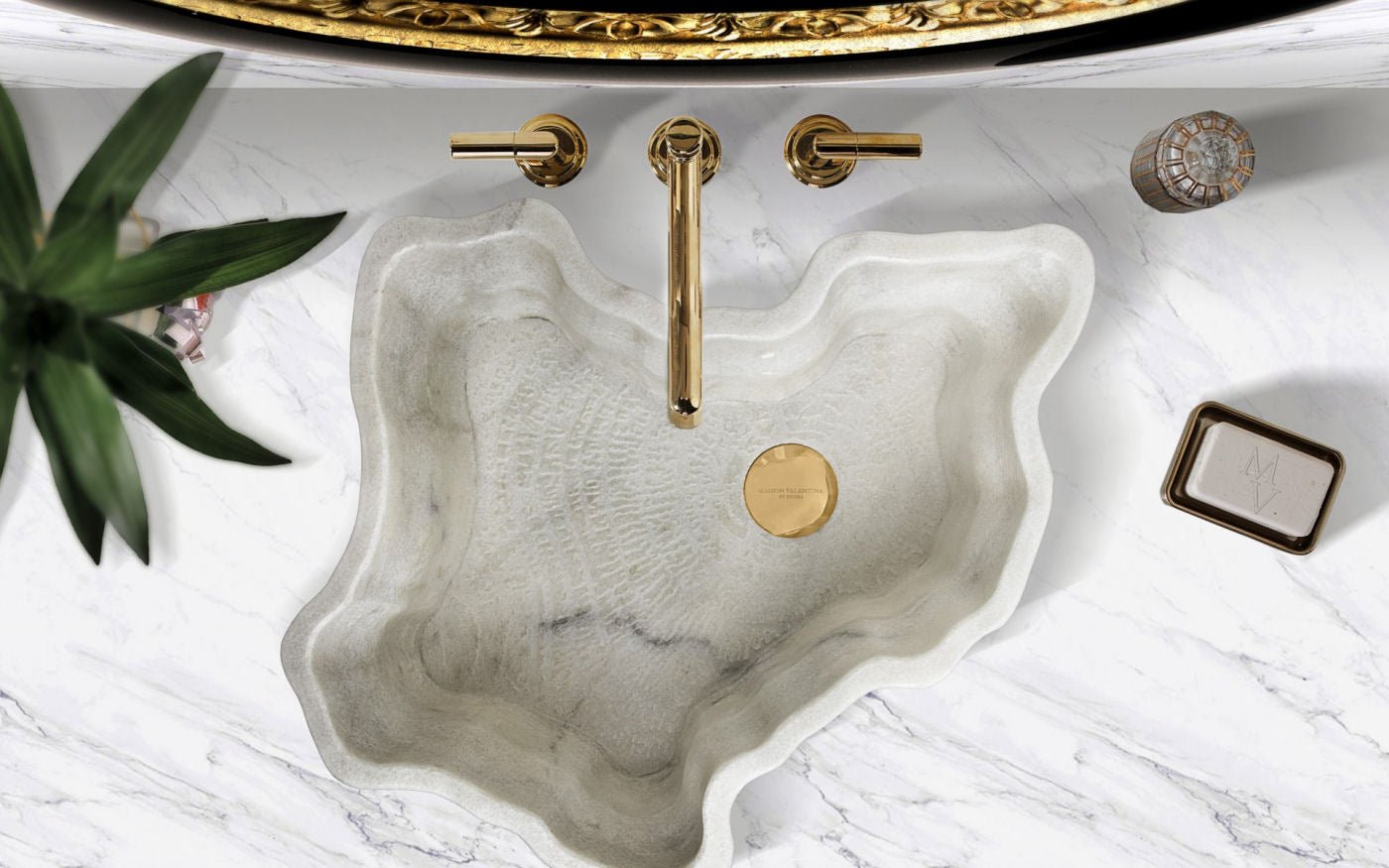 Luxury Eden Stone Vessel Sink by Maison Valentina - |VESIMI Design|