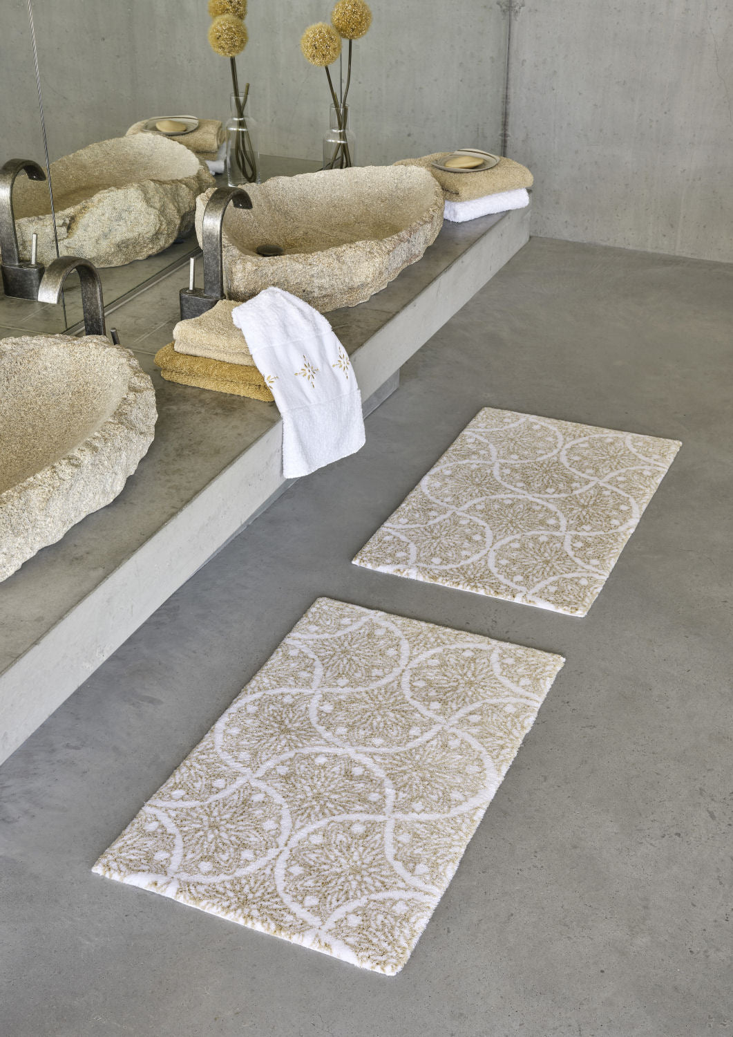 Alambra Egyptian Cotton Bathroom Rug by Abyss & Habidecor