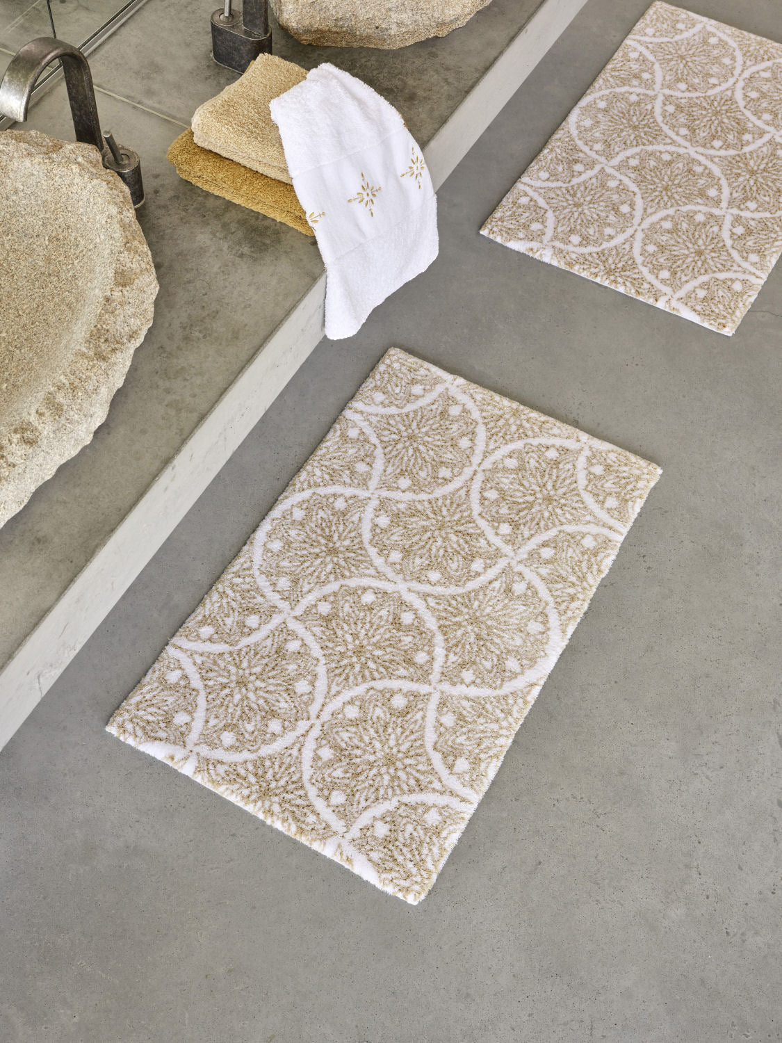 Alambra Egyptian Cotton Bathroom Rug by Abyss & Habidecor