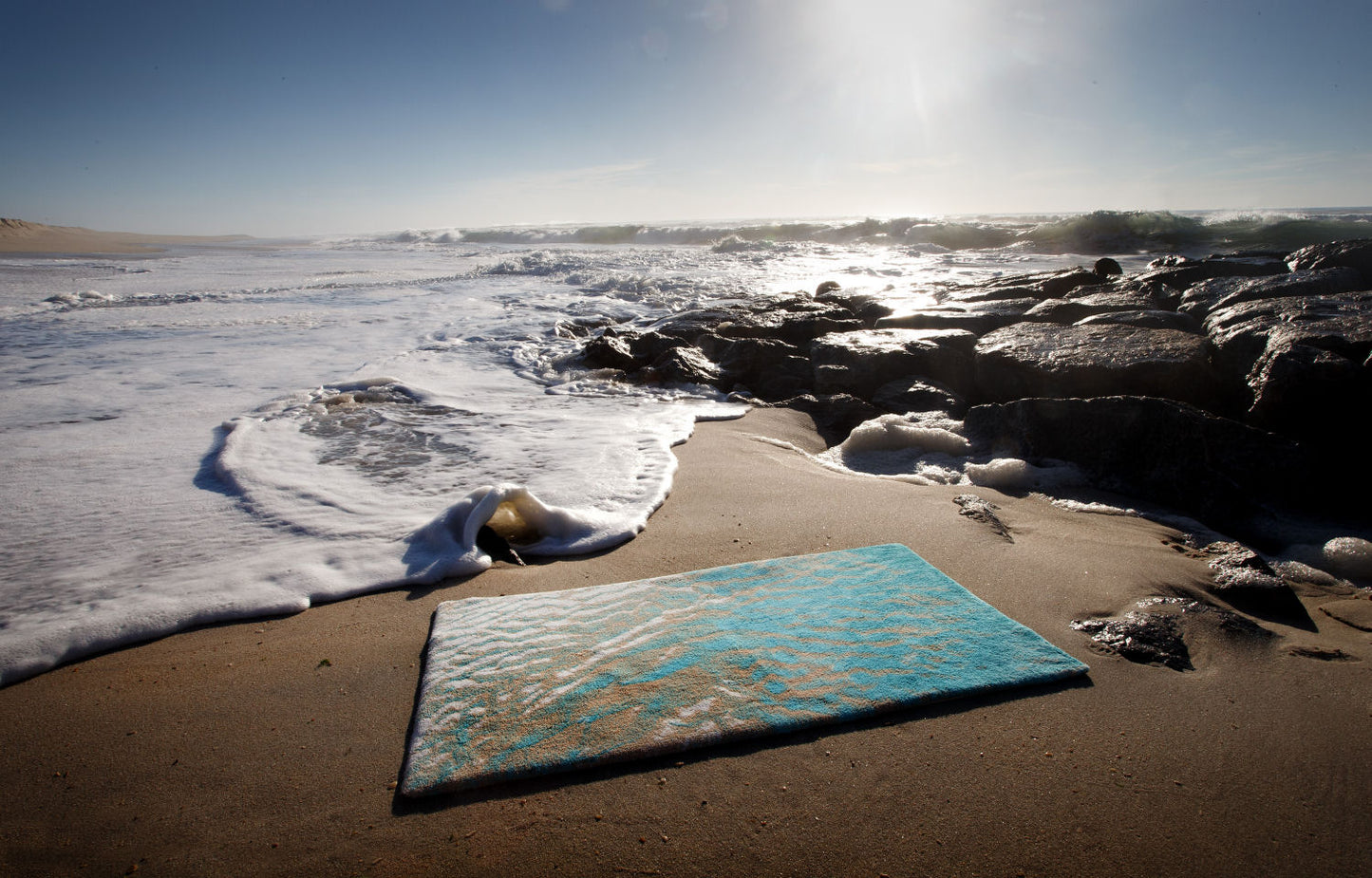 Luxury Egyptian Cotton Bathroom Rug BEACH by Abyss & Habidecor