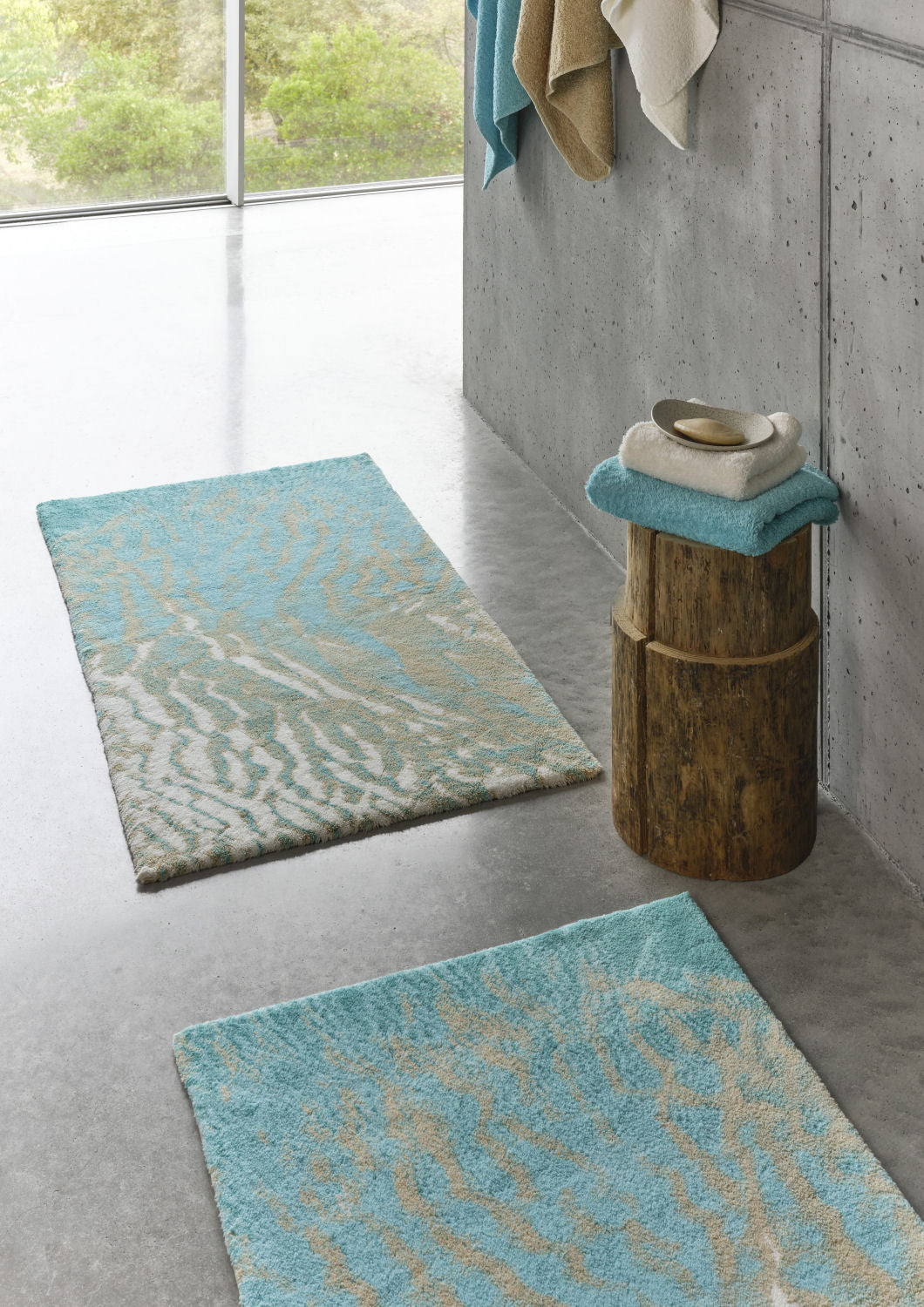 Luxury Egyptian Cotton Bathroom Rug BEACH by Abyss & Habidecor