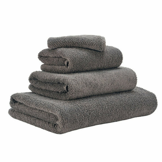 TWILL Abyss & Habidecor Grey Soft Egyptian Cotton Towels | 920 Gris